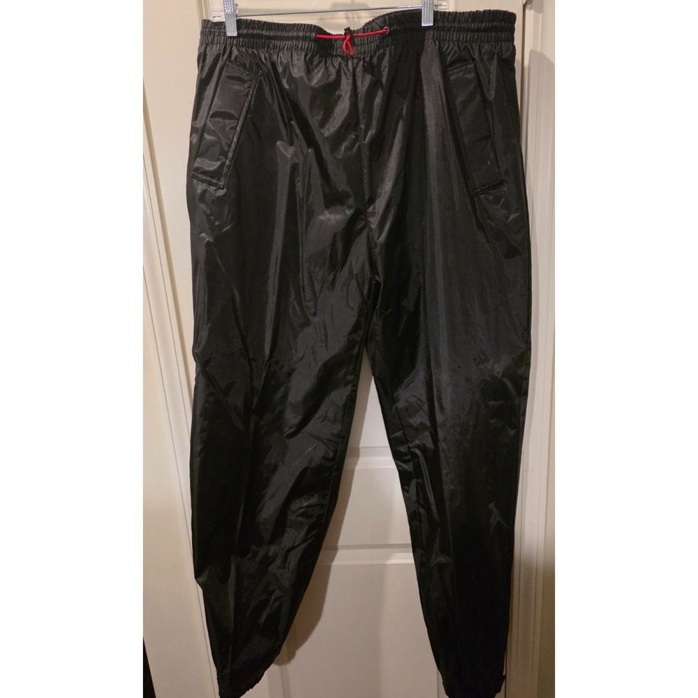 Marlboro Unlimited Fleece-Lined Nylon Track Pants Vintage 1990's SZ XXL